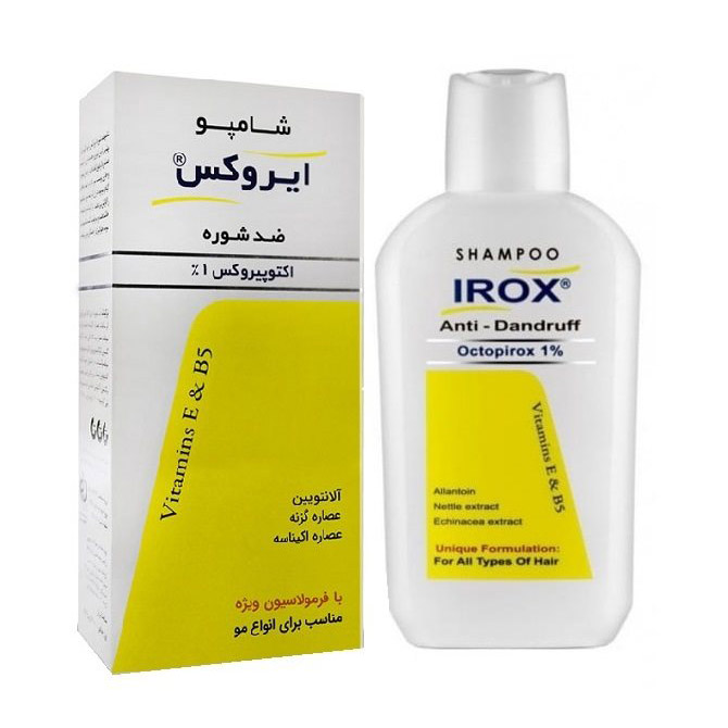 شامپو ضدشوره و خارش حاوی اکتوپیروکس ایروکس