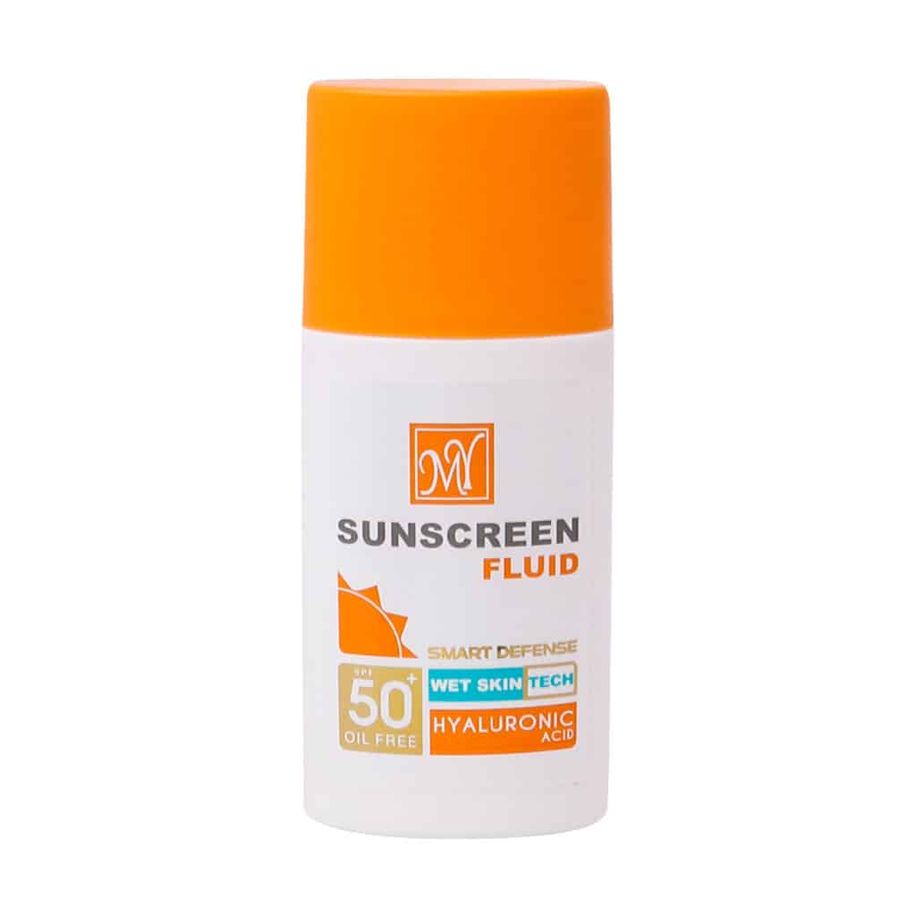 فلوئید ضد آفتاب SPF50 مای مدل Hyaluronic Acid