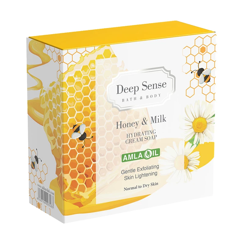 صابون کرمی آبرسان شیر و عسل دیپ سنس