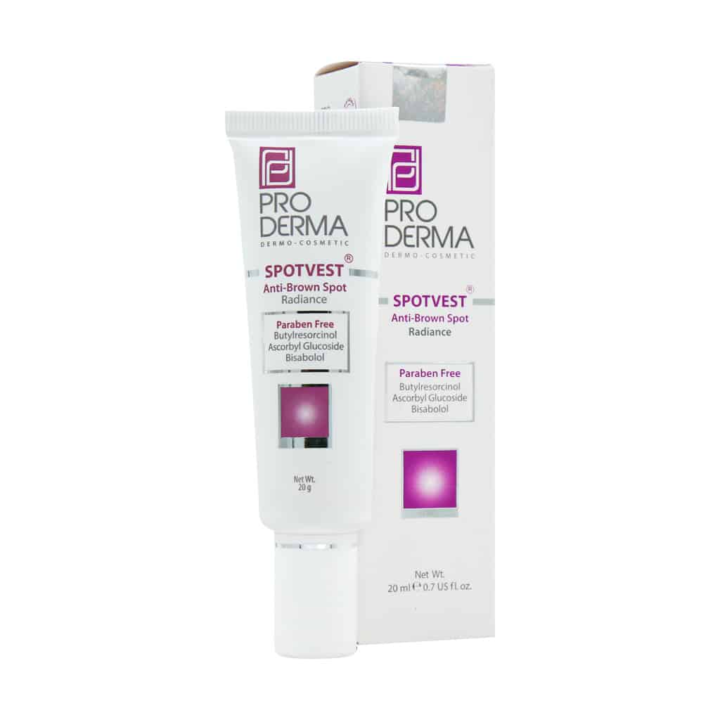 کرم روشن کننده لک ‌های پوست پرودرما