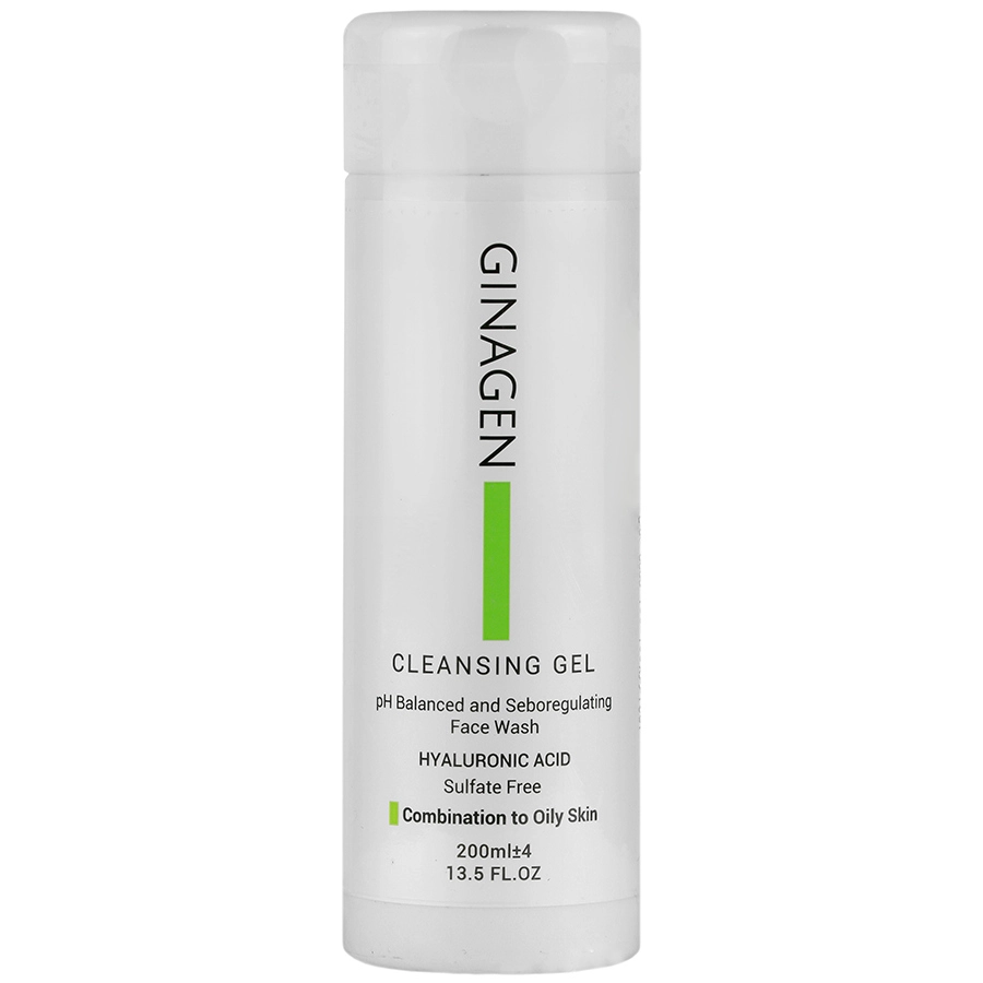 ژل شستشوی صورت ژیناژن مناسب پوست چرب