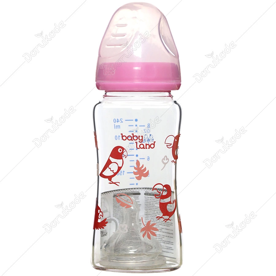 بطری شیر خوری پیرکس ارتودنسی بی بی لند 375