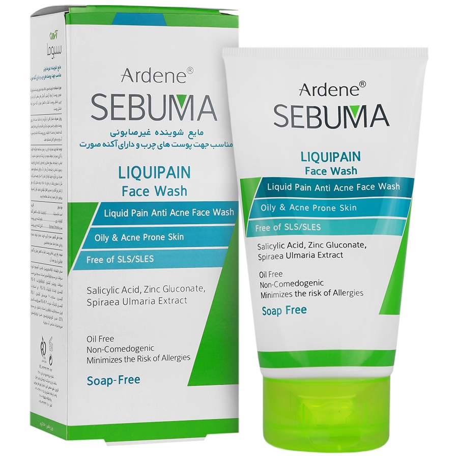 مایع شوینده غیرصابونی سبوما آردن