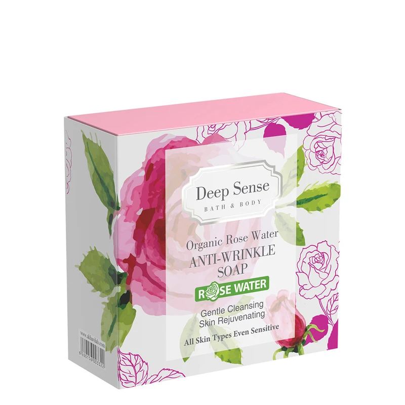 صابون گلاب مناسب پوست های دارای چروک دیپ سنس