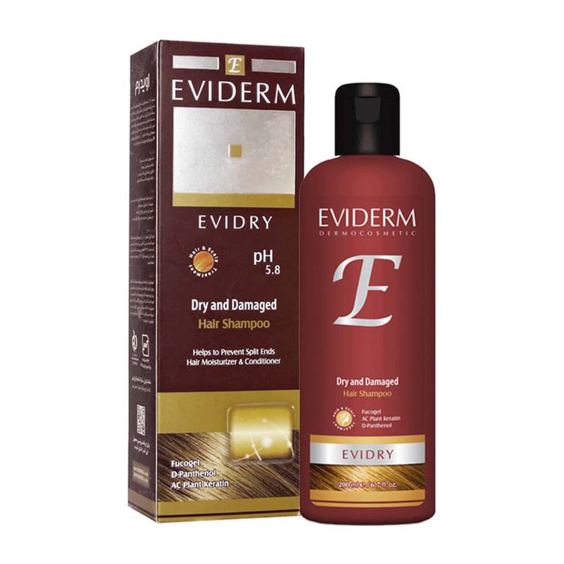 شامپو اویدرای اویدرم مناسب موهای خشک و آسیب دیده