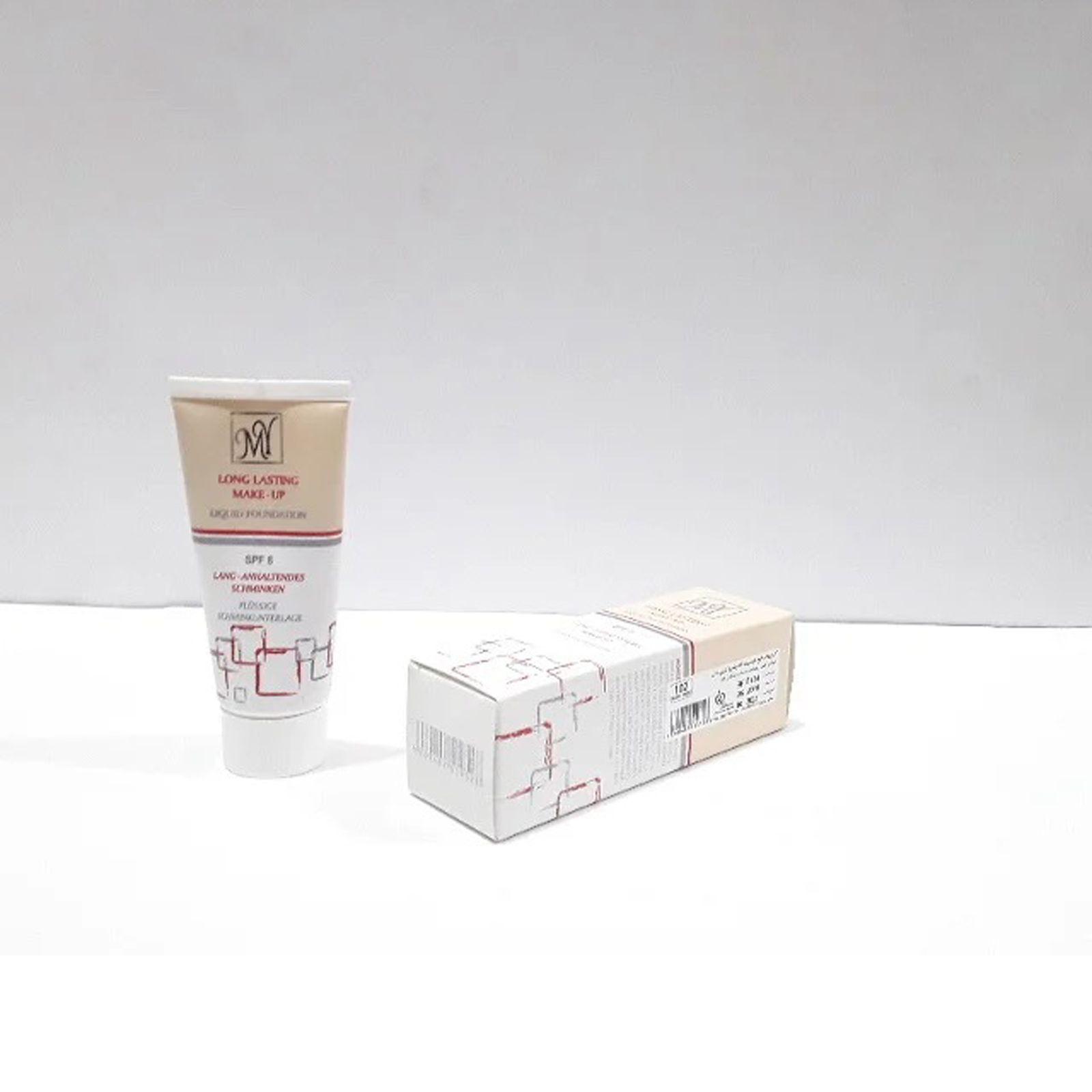 کرم پودر مایع (لوسیون فاندیشن) تیوبی مای کد 101