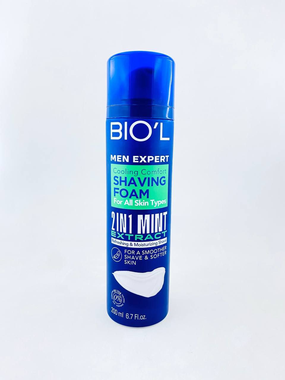 فوم اصلاح مردانه 2 در 1 مینت خنک کننده بیول