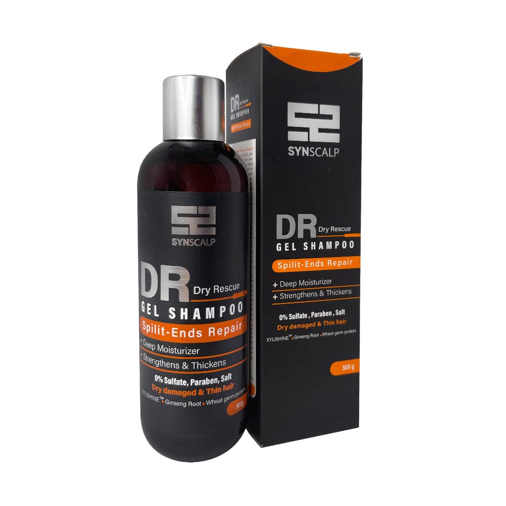 ژل شامپو فاقد سولفات موهای نازک و شکننده ساین اسکین